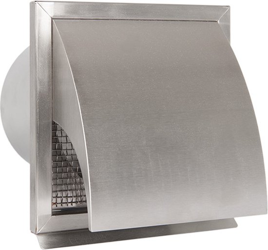 Yuanpgky Ronde Bull Neus Externe Ventilatierooster 100mm - 304