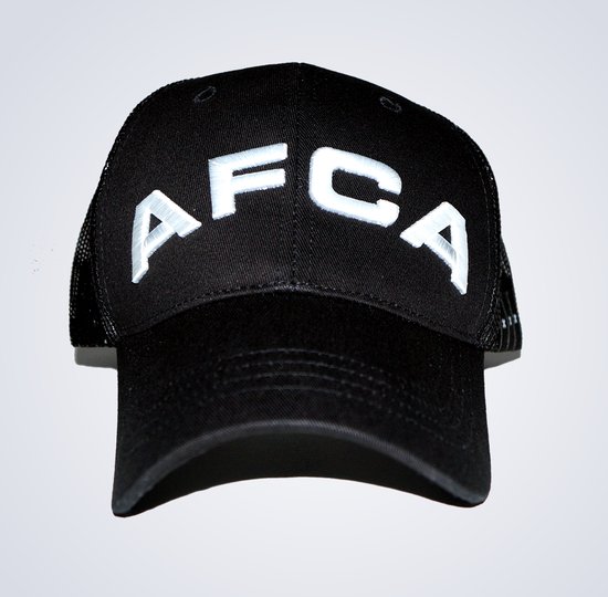 Cap AFCA zwart / wit - Pet - hoofddeksel - ajax - afca - amsterdam