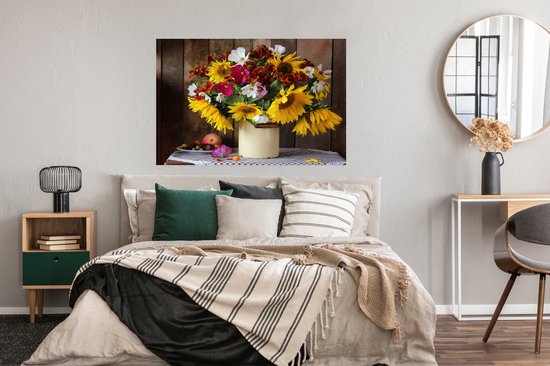 Affiche Fleurs - Couleurs - Nature Morte - 120x90 cm