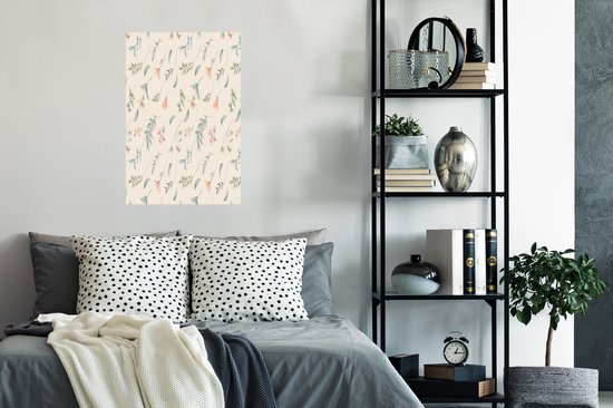 Affiche Fleurs - Pastel - Motif - 40x60 cm