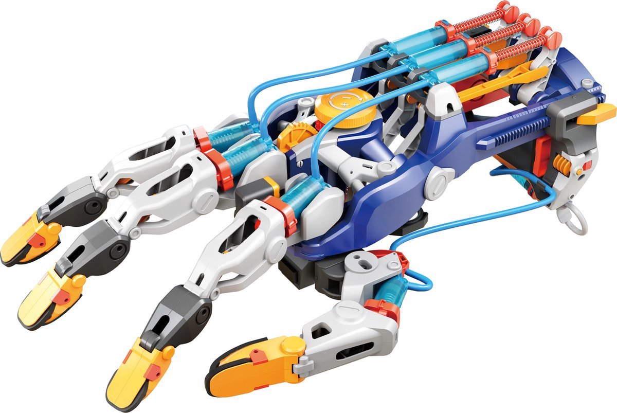 Construct & Create - Hydraulic Cyborg-Hand - Robot Hand DIY Bouwset - Modelbouwpakket