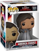 Funko Doctor Strange Verzamelfiguur Marvel Doctor Strange In The Multiverse Of Madness POP! Movies America Chavez 9 cm Multicolours