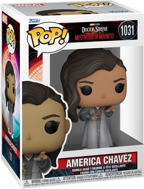 Foto: Funko pop dr strange in the multiverse of madness america chavez 1031