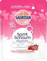 Recharge de savon moussant pour les mains Sagrotan dettol Fleur de Cherry Blossom et rose, 250 ml