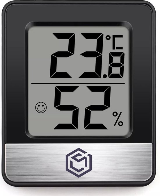 IMangoo Hygrometer & Thermometer - 10 Cm - Voor Binnen En Buiten - Luchtvochtigheidsmeter