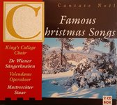 Famous Christmas Songs Dubbel Cd - Mastreechter Staar, Wiener Sangerknaben, King's College Choir
