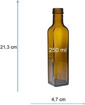 Olie Azijn Dispenser – Luxe Flessen voor Olie en Azijn – Keuken Accessiores - Set voor Azijn en Olie