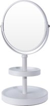 Oneiro’s Luxe Make-up spiegel - dubbelzijdig - vergrotend - wit