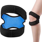 Medicca - Patellabrace - Kniebrace - Verstelbare Knieband - Kniebandage Ondersteuning Knie - Patella voor Sporten