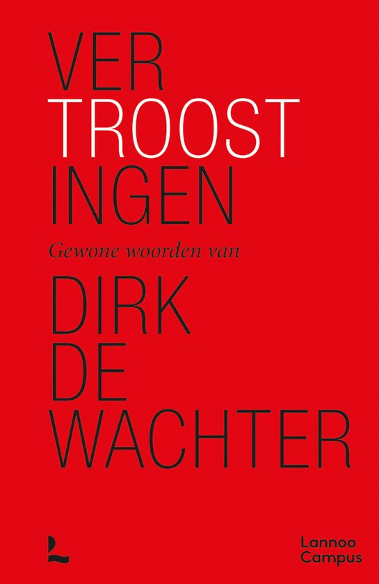 Boek: Vertroostingen, geschreven door Dirk De Wachter