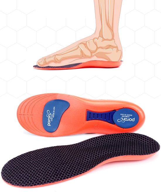 Hielspoor Zooltjes voor Heren Dames Inlegzolen voor Platvoet  Hielbeschermers bol