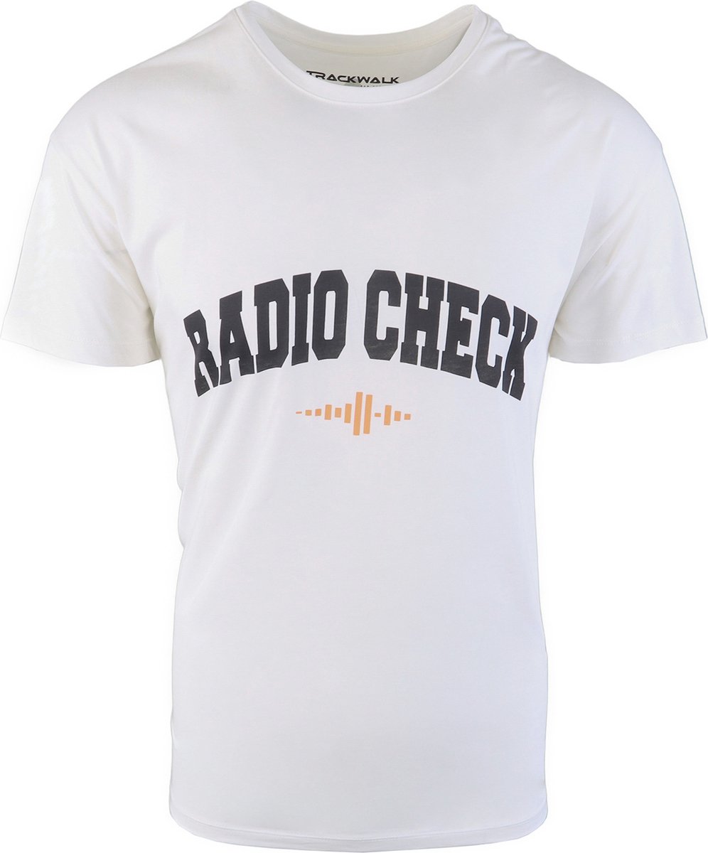 Trackwalk t-shirt heren F1 Radio check – wit – maat XL – formule 1