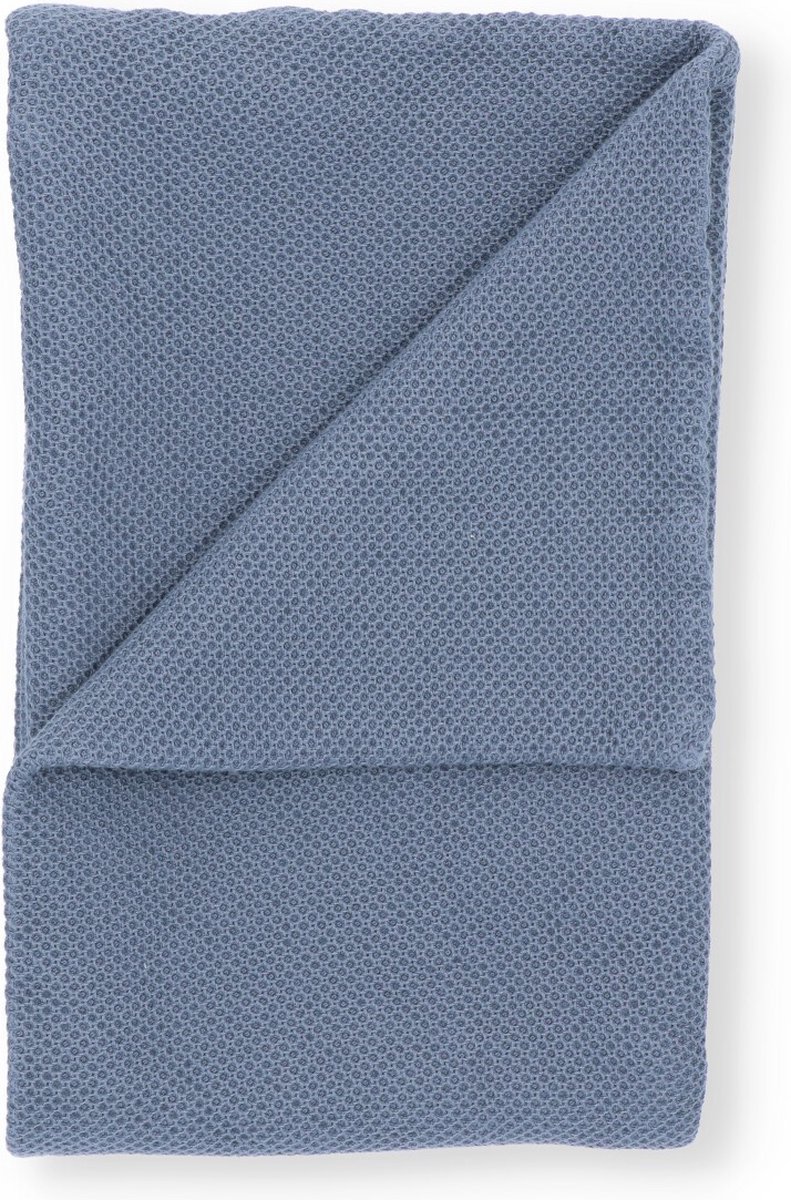 Organic Home | Kussenhoes Savanna Sea Blue 40x60 cm