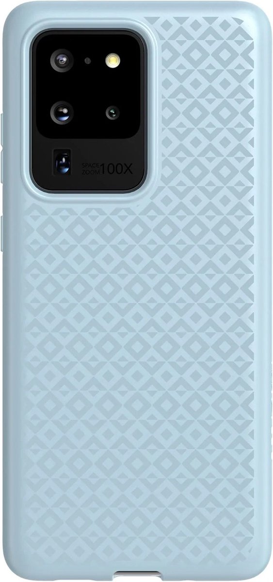Tech21 Studio Design Backcover Samsung Galaxy S20 Ultra hoesje - Blauw