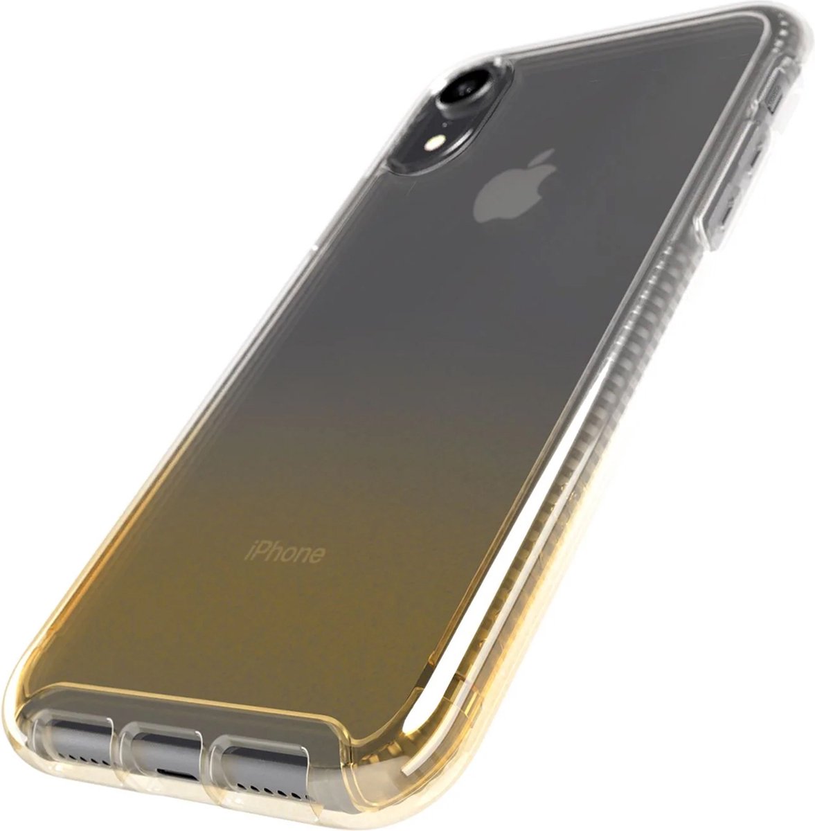 Tech21 Pure Ombre Backcover iPhone Xr hoesje - Geel