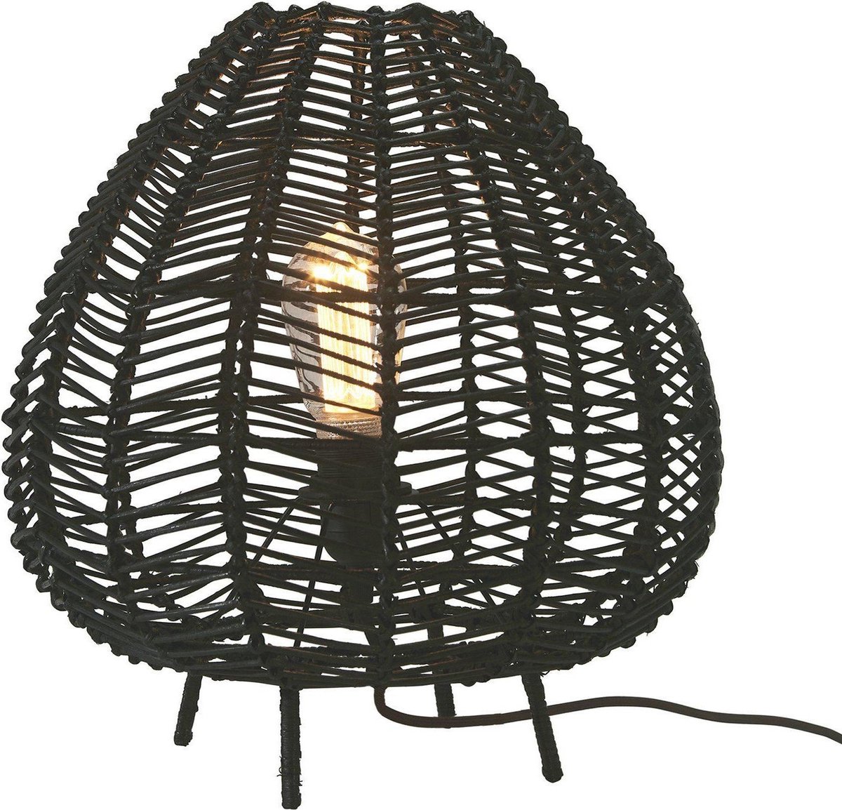 PR Home - Tafellamp Nana Zwart 38,5 cm