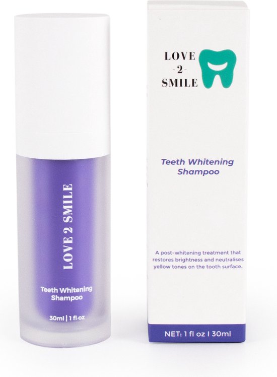 Love2smile Teeth Whitening Shampoo - De Natuurlijke tandenbleker van...