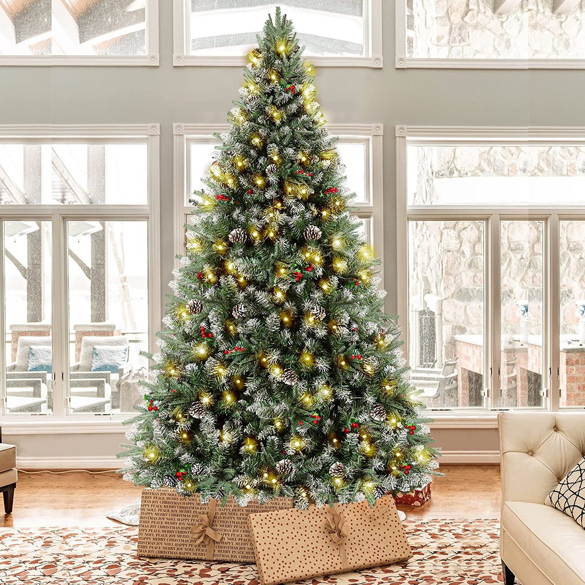 Kunstkerstboom – Premium kwaliteit - realistische kerstboom – duurzaam ‎100 x 30 x 30 cm