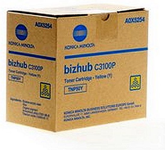 KonicaMinolta Toner TNP-50Y;für bizhub C3100P (A0X5254);yellow