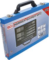 BGS Hamer-boor-set SDS, hardmetalen punt 4 - 12 mm 56 delig