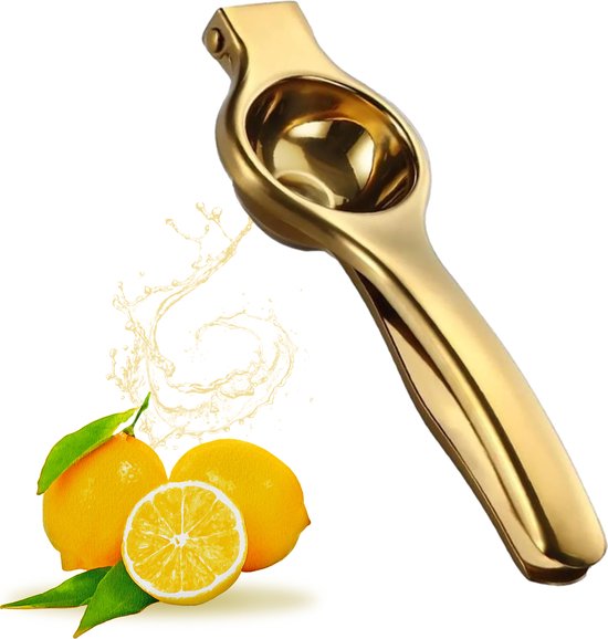 Handmatige citruspers – Citroenpers – Citruspers handmatig – Handpers - Goud - PALMS