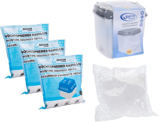 Bison Vochtvreter navulling 3×1 KG