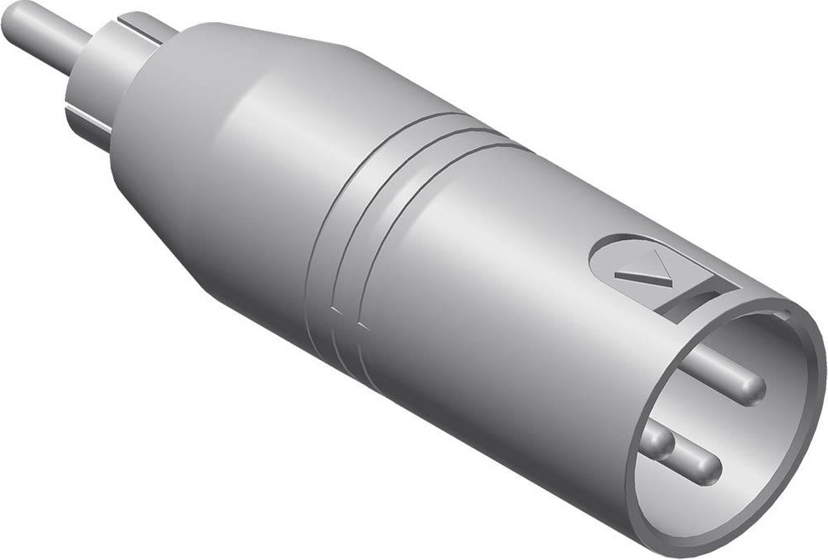 Procab VC135 Basic XLR male - RCA male adapter