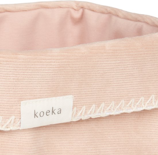 Koeka commodemandje Oddi - corduroy - roze