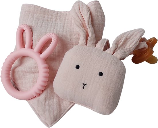 Aurora knuffel Ebba Eco konijn brenna rammelaar 15 cm - Ditha Bonita Aurora knuffel Ebba Eco konijn brenna rammelaar 15 cm - Ditha Bonita