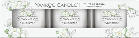 Yankee Candle - White Gardenia Signature Filled Votive 3-pack