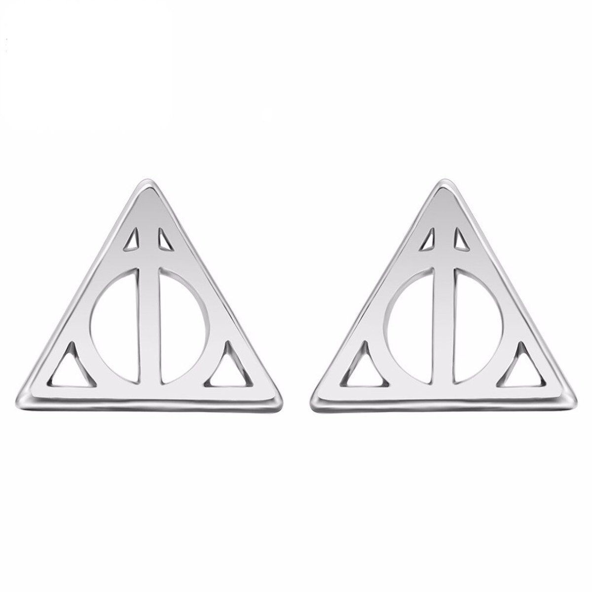 Deathly Hallows oorbellen - Harry Potter oorstekers - Relieken van de dood