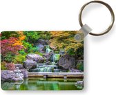 Sleutelhanger - Stenen - Water - Bomen - Japans - Botanisch - Uitdeelcadeautjes - Plastic