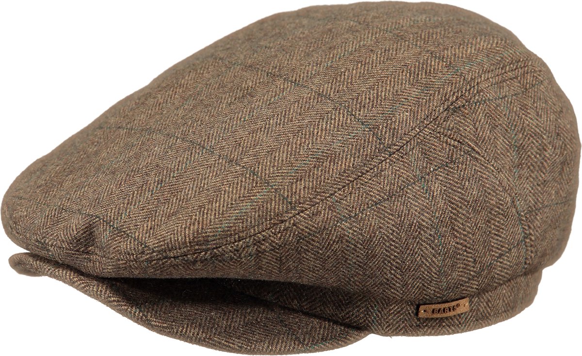 Barts Oslo Cap Heren Flatcap - Brown