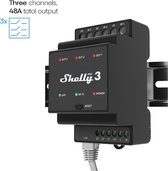 Shelly Pro 3 Actionneur de commutation WiFi, Bluetooth