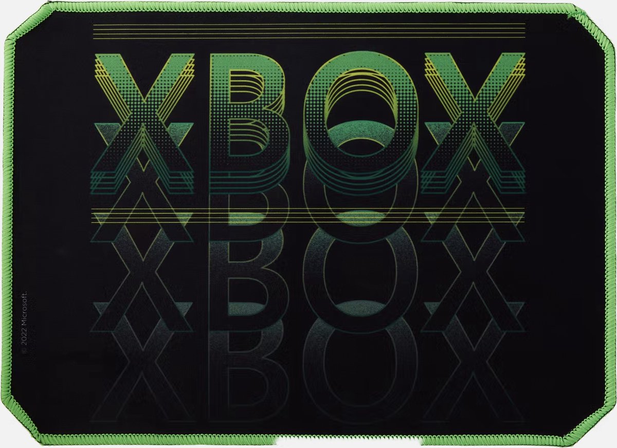 Muismat Xbox - 35 x 25 cm - Anti slip - Gaming Mousepad