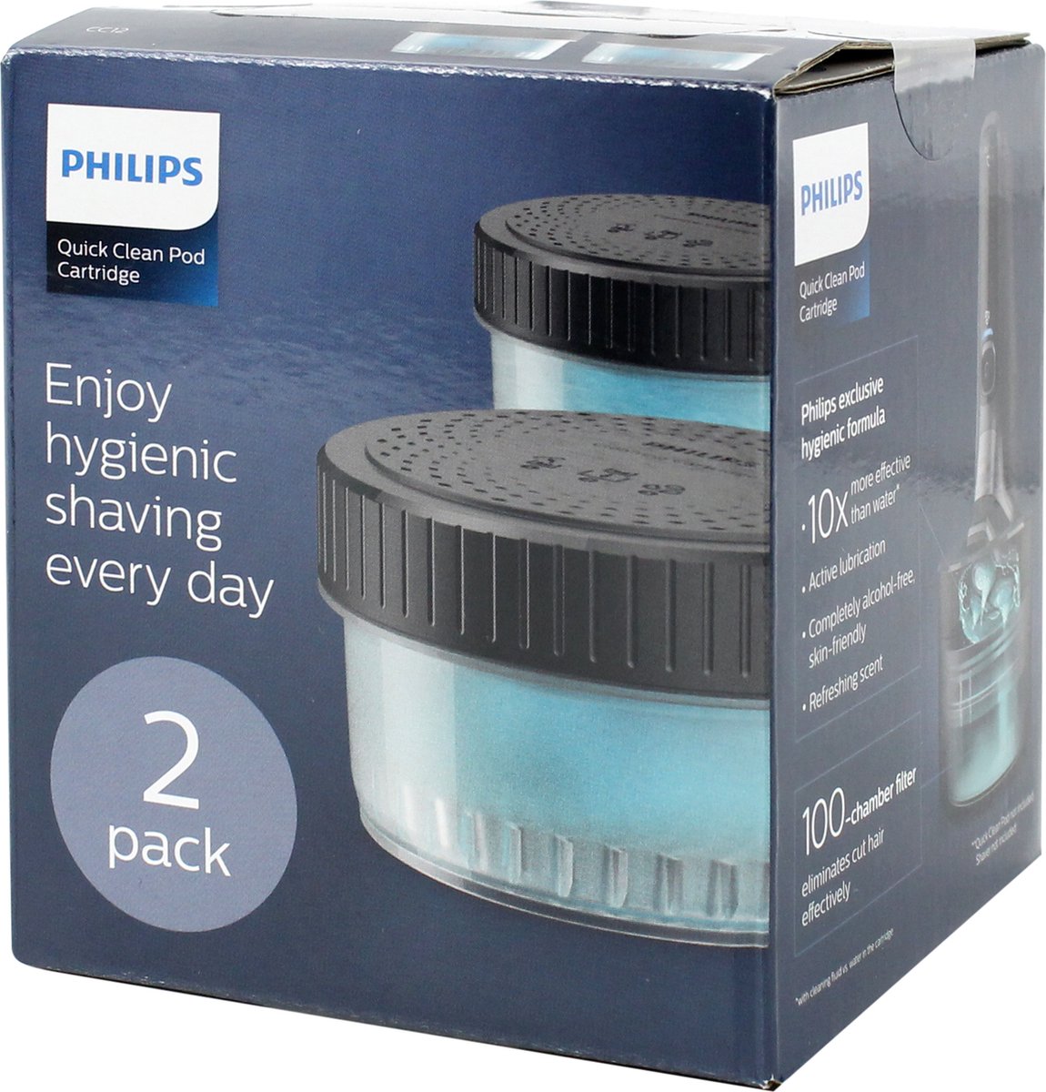 Philips Cartouche Quick Clean Pod, lot de 2