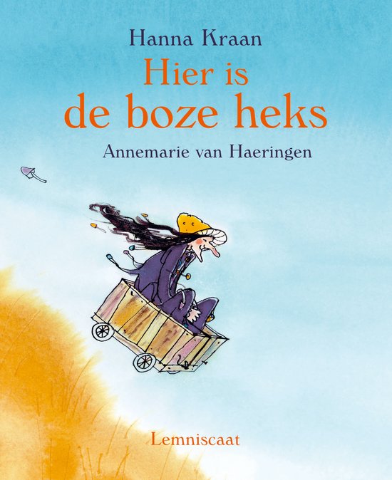Cover van het boek 'Hier is de boze heks' van Hanna Kraan