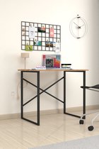 Bureautafel - 60x90 cm - Bureautafel - Computertafel - Bureau - Laptoptafel - Bureautafel volwassenen - Houtkleur