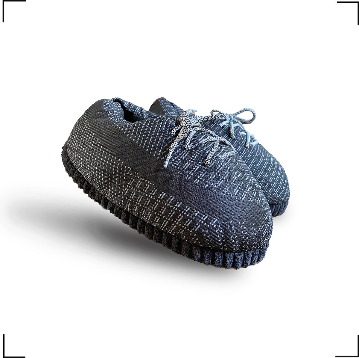 Drippers® Sneaker Sloffen - One Size Fits All - Zwart - Pantoffels - Unisex