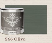 Painting the Past Matt Emulsionss 2,5 liter blik Olive (S66)