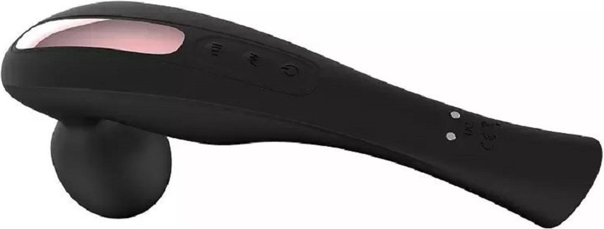 Goedkoopste TipsToys Wand Massager met knop vibrator - SexToys Vrouwen Zwart