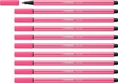 STABILO Pen 68 - Premium Viltstift - Roze - Doos 10 stuks