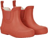 Celavi - Basic regenschoenen voor kinderen - Solid - Roodhout - maat 22EU