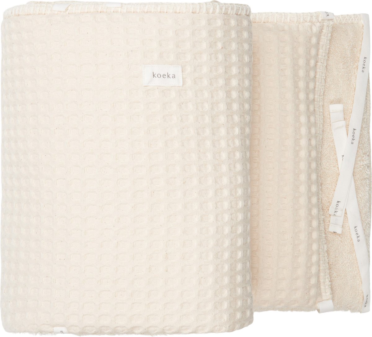 Koeka boxbumper wafel Amsterdam natural 180x30