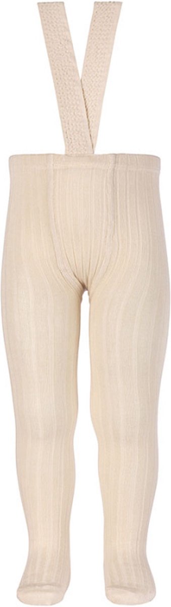Cóndor Maillot Rib Met Bretels | 2416/1 | Linen/Beige | 3-6 mnd | maat 00