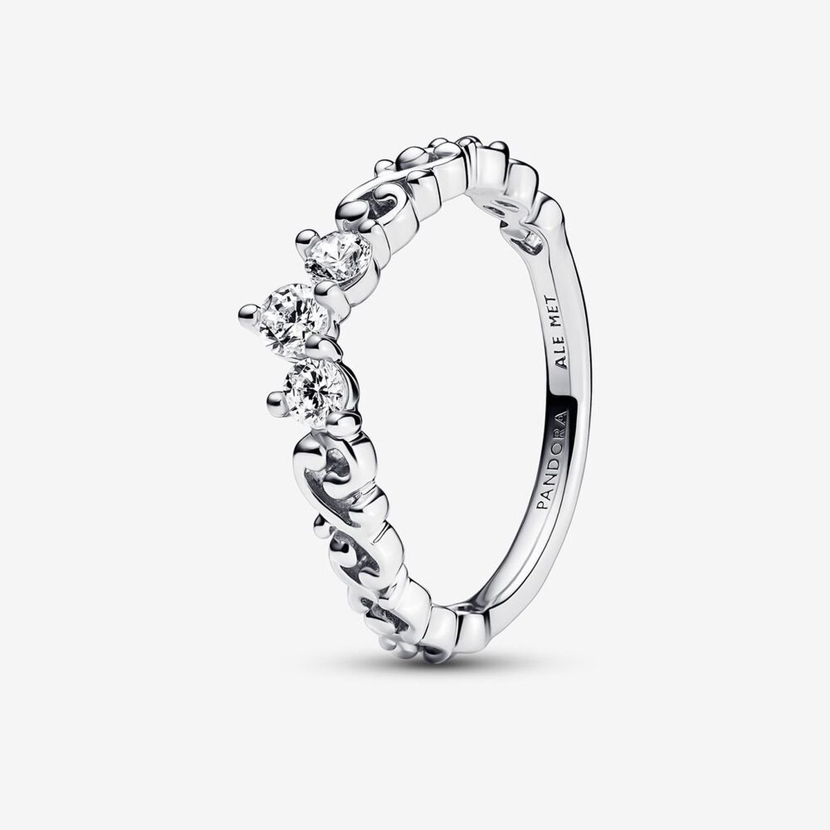 192232C01-52 - Regal Swirl Tiara Ring