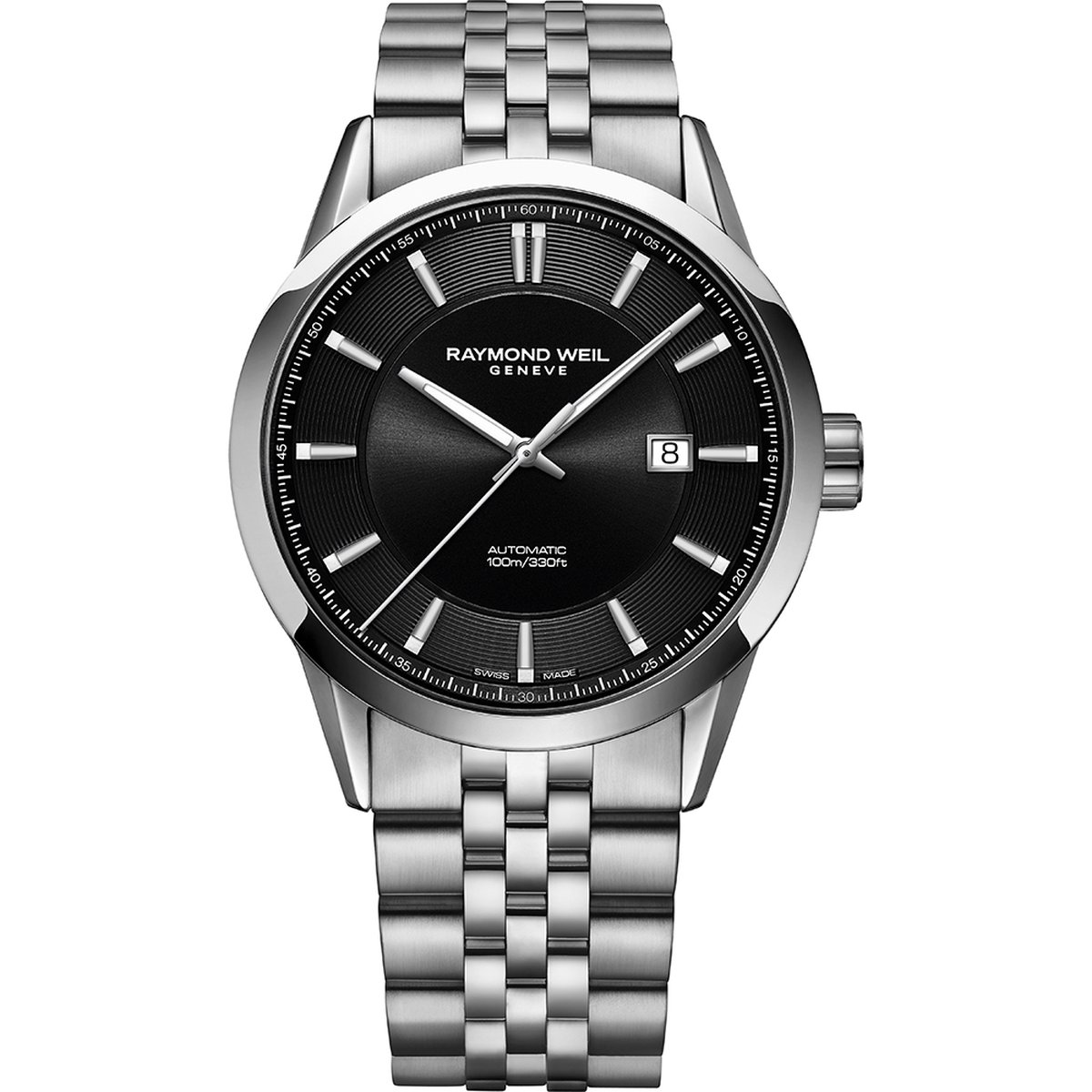 Raymond Weil Freelancer 2731-ST-20001 Horloge - Staal - Zilverkleurig - Ø 42 mm