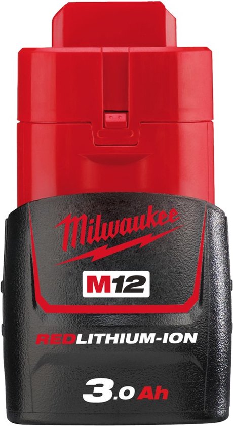 Milwaukee M12 B3 Li-Ion Accu 12V 3.0Ah M12™ - 4932451388 | bol.com