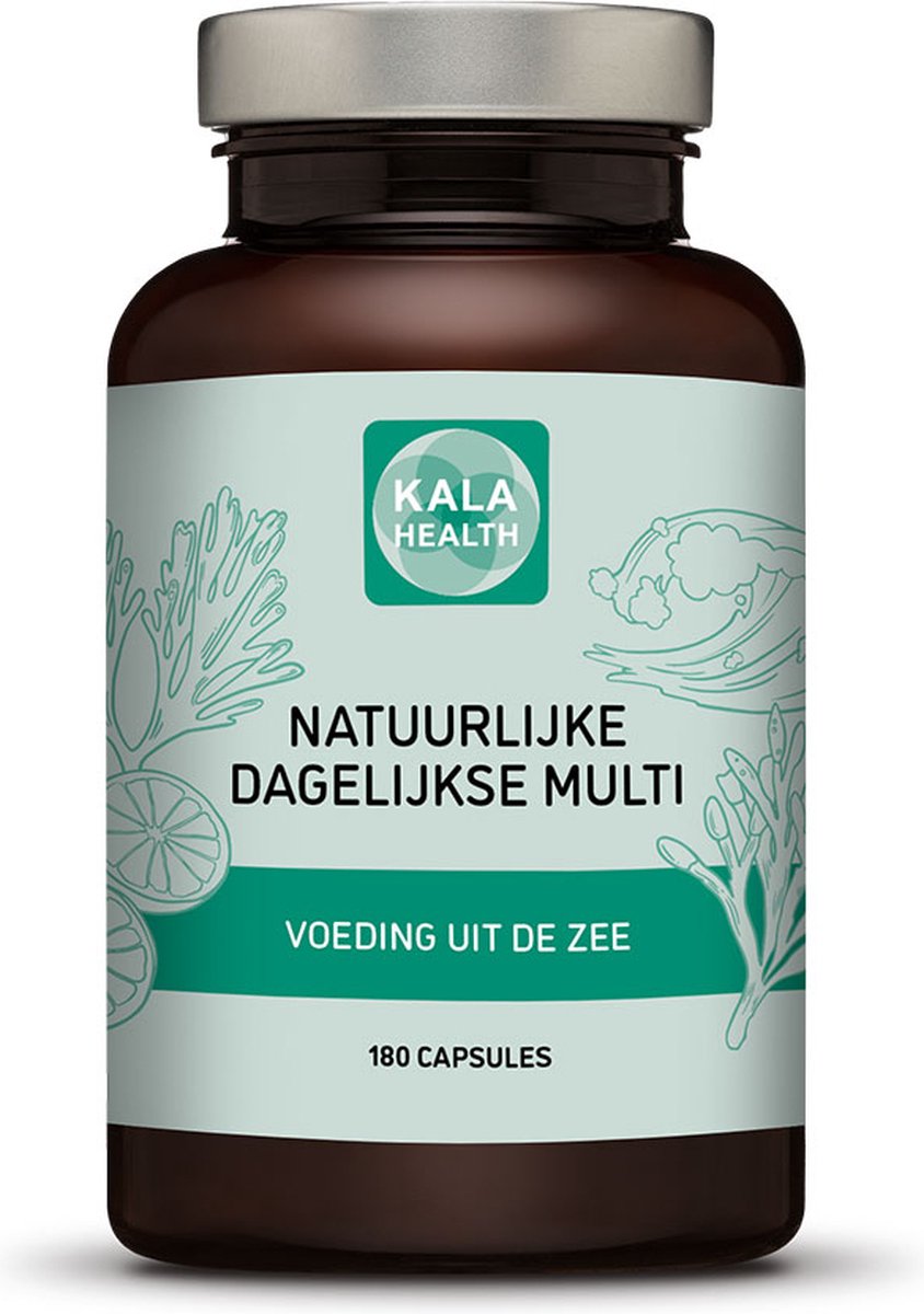 Natuurlijke Multivitamine - 180 Capsules - De meest complete Multivitamine - Kala Health