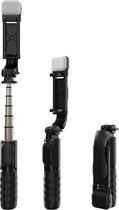 Devia - Selfie stick voor Smartphone - licht gewicht voor iPhone 14 (14 Pro/14 Pro Max), iPhone 13 (13 Pro/13 Pro Max), iPhone 12 (12 Mini/ 12 Pro/ 12 Pro Max), iPhone X (XS, XS Max) & iPhone 8 (/8 Plus)
